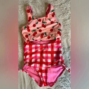 Girls Size 4/5 Cherry Swimsuits